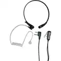 Midland AVPH8 Acoustic Throat Mic for GMRS Radios with PTT/VOX Compartment