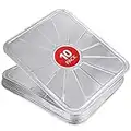 Disposable Foil Oven Liners (10 Pack) Oven Liners for Bottom of Electric Oven and Gas Oven - Reusable Oven Drip Pan Tray for Cooking and Baking - 18.5" x15.5”