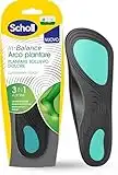 Scholl Plantari In-Balance Sollievo Dolore, Supporto Arco Plantare per Piede Piatto, Unisex, Taglia S (37-39.5)