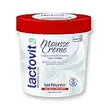 Lactovit - Mousse Crème Hidratante Lactourea para Cuerpo y Cara de 24H Duración, para Pieles Secas y Muy Secas