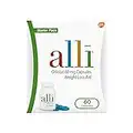 Alli Diet Weight Loss Supplement Pills, Orlistat 60mg Capsules Starter Pack, Non Prescription Weight Loss Aid, 60 Count