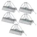 Ratkil Tunnel Mole Trap (Pack Of 5) Large Powerful Trap To Catch & Kill Moles | Protect Your Lawn & Garden | All Weather, Rust Free & Reusable Mole, Vole Rodent Solution