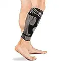 CFR Calf Sleeve Compression Support– Copper-Infused High-Performance Design, Promotes Proper Blood Flow, Offers Superior Compression and Support for All Lifestyles,Single,L