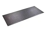 SuperMats Heavy Duty Equipment Mat 30GS Made in U.S.A. for Treadmills Ellipticals Rowing Machines Recumbent Bikes and Exercise Equipment (2.5-Feet x 6-Feet) (30" x 72") (76.20 cm x 182.88 cm) , Black