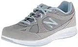 New Balance Womens WW877 Walking Shoe, Silver, 9 US