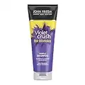 John Frieda Violet Crush for Blondes Toning Shampoo for Blonde Hair, Purple Shampoo for Blondes 250 ml