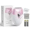 Damenrasierer Elektrisch, TOUCHBeauty Rasierer Damen Dlektrisch, Trimmer für Frauen für Körper, Achseln, Beine und Bikinizone, Compact Lady Shaver AG-1459ADE