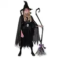 Spooktacular Creations Child Girl Black Witch costume (Small (5-7 yr))