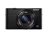 Sony Cyber-shot DSC-RX100M4 - Cámara compacta de 20.1 Mp (Sensor de 1" Exmor RS con 20 MP, ZEISS T 24-70mm, Visor XGA OLED, Selfie LCD, Wi-Fi/NFC, estabilizador óptico), color negro