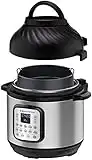 Instant Pot Duo Crisp Large 6Qt 11-in-1 Air Fryer & Electric Pressure Cooker Combo with Multicooker Lid that Air Fries, Steams, Slow Cooks, Sautés, Dehydrates & More, Free App With 1300 Recipes