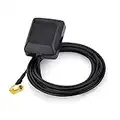 Eightwood Mini Satellite Radio Antenna SMB Female Right Angle Connector Compatible with Sirius XM Car Vehicle Trucks RV HD Hi-Fi Radio Stereo Receiver Tuner 2320-2345MHz