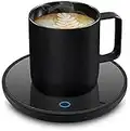 Coffee Mug Warmer, Candle Warmer, Smart Coffee Warmer with Auto Shut Off for Office Desk, Cup Warmer with 2 Temperature, Electric Beverage Drink Warmer Heating Plate, Back to School Teacher Gifts