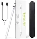 MoKo Stylus Stilo per iPad 2018-2022, 2 in 1 Touch Pennino Tablet Capacitiva Attiva con Palmo Rejection Compatibile con iPad 10a/9a/8a Gen, iPad PRO 11/12,9 Pollici 2022, iPad Air 4a, iPad 6/7a