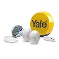 Yale HSA Essentials Alarm Kit, Battery Powered, 5 Piece Kit, Self Monitored, No Contract, Wireless, PIR Movement Sensors, Door/Window Sensor External Siren, Keypad No Monitoring Fee