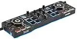 Hercules DJControl Starlight – Portable USB DJ Controller - 2 tracks con 8 pads