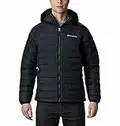 Columbia Hombre Chaqueta Acolchada Con Capucha, Black, M