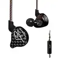 Yinyoo KZ ZST Auriculares, Estructura balanceada + Driver Dual dinámico híbrido, Alta fidelidad, in-Ear