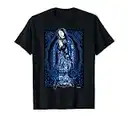 Mexikanische Decke mit Motiv Jungfrau Maria Chicano, Blau T-Shirt