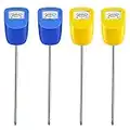 TFTEK Soil moisture meter, plant hygrometer, water monitor tester, for garden, flower pots, lawn, 4 Pack