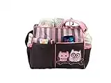 Babyboom Owl Duffle Diaper Bag, 1.56 oz - lb