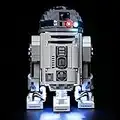 BRIKSMAX Kit de iluminación LED para Lego Star Wars R2-D2-Compatible con Lego 75308 Building Blocks Model- No incluir el Conjunto de Lego