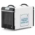 ALORAIR Basement/Crawlspace Dehumidifiers 198 PPD (Saturation), 90 Pints (AHAM), 5 Years Warranty, Condensate Pump, Auto Defrosting, Rare Earth Alloy Tube Evaporator, Remote Control (optional)