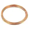 sourcing map Refrigeration Tubing, 1/16" OD x 1/32" ID x 6.5 Ft Soft Coil Copper Tubing