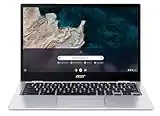 Acer Chromebook Spin 513 CP513-1H-S64V Ordinateur Portable Tactile Convertible 13,3'' Full HD IPS, PC Portable (Qualcomm Snapdragon SC7180, RAM 8 Go, 64 Go eMMC, Qualcomm Adreno 618, Chrome OS) - Gris