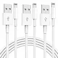 iPhone Charger Cord Lightning Cable (Apple MFi Certified) 6/6/10ft 3 Pack iPhone Cable Fast Charging Long Apple Charger Cable for iPhone 13 13 Pro 12 Pro 11 SE Max XS XR X, iPad Mini Air, iPod, AirPod