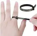 Ring Sizer Measuring Set Reusable Finger Size Gauge Measure Tool Jewelry Sizing Tools 1-17 USA Rings Size