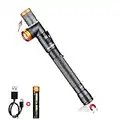 COSMOING Ultra Bright 4 Modes Pen Light with Magnetic Base, Rechargeable Battery, 90 Degree Swivel IP65 Waterproof Pen Flashlight Clip Pocket, LED Flashlight for Camping, Emergency, Inspection, Hiking, Outdoor