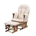 Kub Haywood Fauteuil Allaitement Planeur et repose-pieds (foncé)