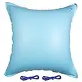 LUTER Cojín de Aire para Piscina, 120cmx120cm Pool Pillow Cojín para Piscina Inflables Ecualizador de Hielo Pool Air Pillow para Piscinas Elevadas Cubiertas de Invierno (Cuadrado)