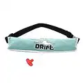 DRIFT Life Jacket Manual Inflatable Mechanism Teen to Adult Life Vest Fanny Pack Inflatable PFD Waist Belt US Coast Guard Approved CO2 Included Unisex