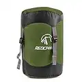 REDCAMP Compression Stuff Sack, Lightweight Sleeping Bag Compression Sack Great for Backpacking, Hiking and Camping, Army Green L