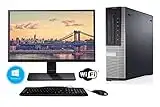 Dell Ordinateur de bureau Optiplex 7010 avec écran LED 22 pouce Intel Core i5 3470 RAM DDR3 16 Go SSD 128 Go Windows 10 Professional, (Reconditionné)