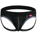 Arjen Kroos Jockstrap String Homme Sexy Slip Tanga Thong sous-vêtement Lingerie Masculine Sport Sympa Le Support Athlétique - Noir-2 - S