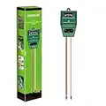 Sonkir Soil pH Meter, MS02 3-in-1 Soil Moisture/Light/pH Tester Gardening Tool Kits for Plant Care, Great for Garden, Lawn, Farm, Indoor & Outdoor Use (Green)…