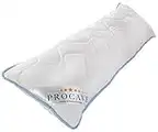 PROCAVE Oreiller pour dormeur latéral, revêtement TopCool, Coussin d’Allaitement Doux, Coussin de maternité Respirant 40x145 cm, fabriqué en Allemagne