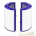 2-IN-1 Filter Replacement for Dyson PH01 PH02 HP06 TP06 HP07 TP07 HP04 TP04 DP04 TP09 HP09 Air Purifier 360 Combi Glass Pure Cool Hot Humidify Fan, 2-IN-1 HEPA + Carbon Filter (Upgraded)