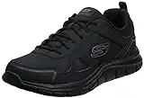 Skechers Track Scloric, Zapatillas Hombre, Negro, 43 EU