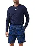 Reebok Workout Ready Graphic Pantalón Corto, Hombre, Cobalt, L