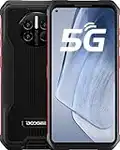 DOOGEE Telephone Portable Incassable, V10 (2021) 5G Smartphone Incassable, 6.39”HD, 8500 mAh, Caméra 48MP+16MP, 8Go+128Go, Android 11.0, IP68/IP69K Antichoc/Étanche/NFC - Rouge