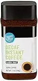 Amazon Brand - Happy Belly Classic Roast Decaf Instant Coffee, 7 Ounces