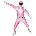 Morphsuits - Mlprpx - Original Power Rangers Pour Hauteur 180-186 Cm - Rose - Taille Xl