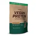 BioTechUSA Vegan Protein Boisson en poudre aromatisée à base de protéine végétale avec poudre de goji et acide, de la farine de quinoa, 500 g, Arachide