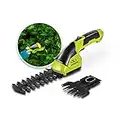 Sun Joe HJ604C 2-in-1 7.2V Cordless Grass Shear/Hedge Trimmer