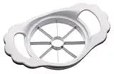 KitchenCraft Apple Corer and Slicer, Stainless Steel/Plastic, White, 11 cm