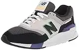 New Balance Herren 997H V1 Sneaker, Schwarz/Prisma Violett, 43 EU