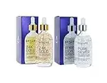 Spa Life 24k Gold and Silver Collagen Infused Nourishing Serum 2 Pack